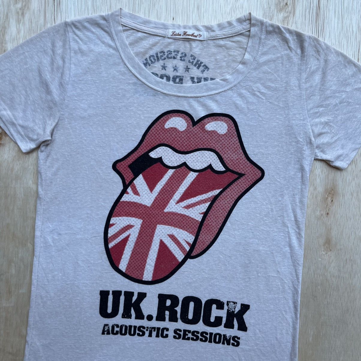 Hysteric Glamour LISTEN HEARTBEAT UK ROCK ACOUSTIC SESSIONS / LGB / CDG Size M / US 6-8 / IT 42-44 - 2 Thumbnail