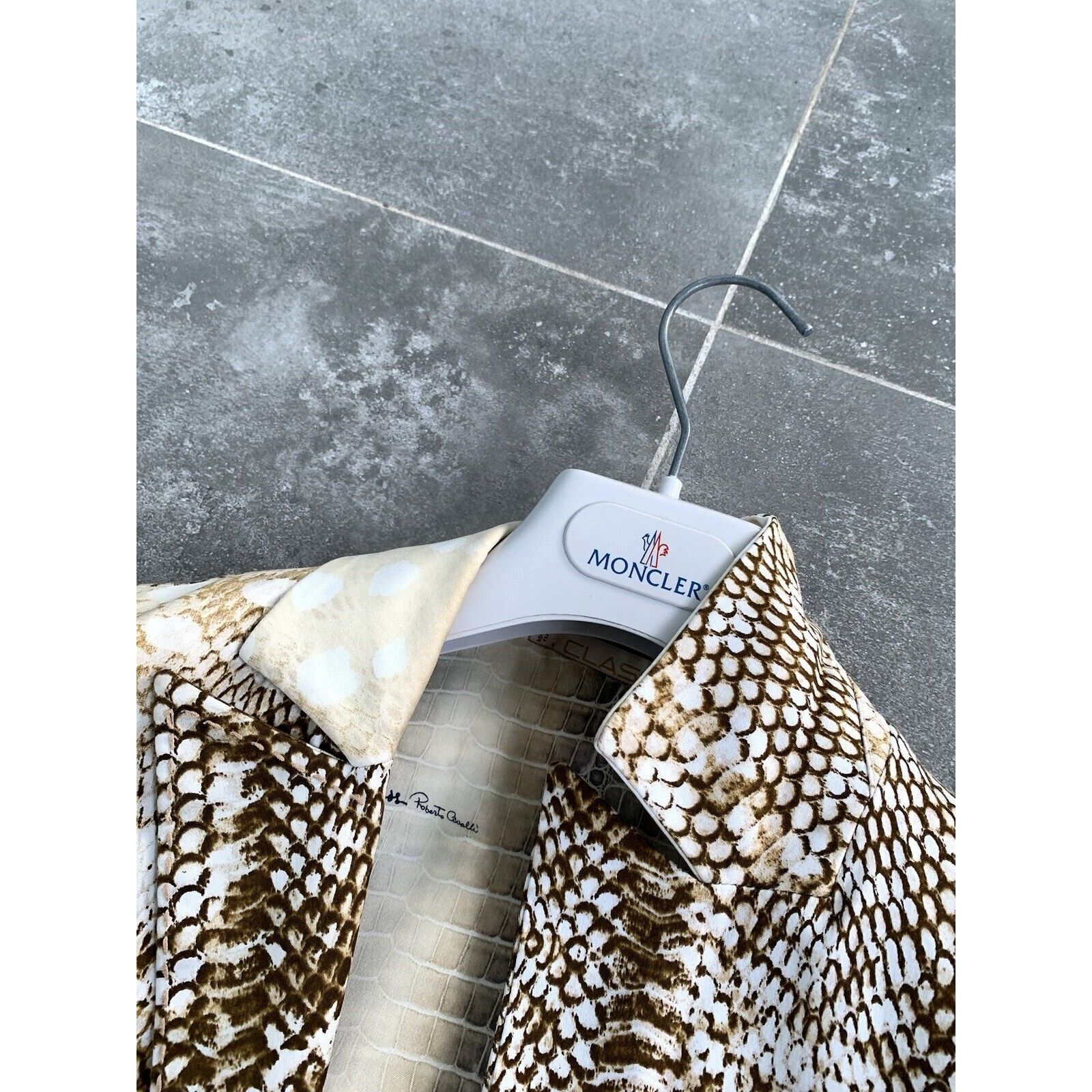 Roberto Cavalli × Vintage Women's ROBERTO CAVALLI Lizard Blazer Jacket SZ S-M EU 36-38 Size M / US 6-8 / IT 42-44 - 4 Thumbnail