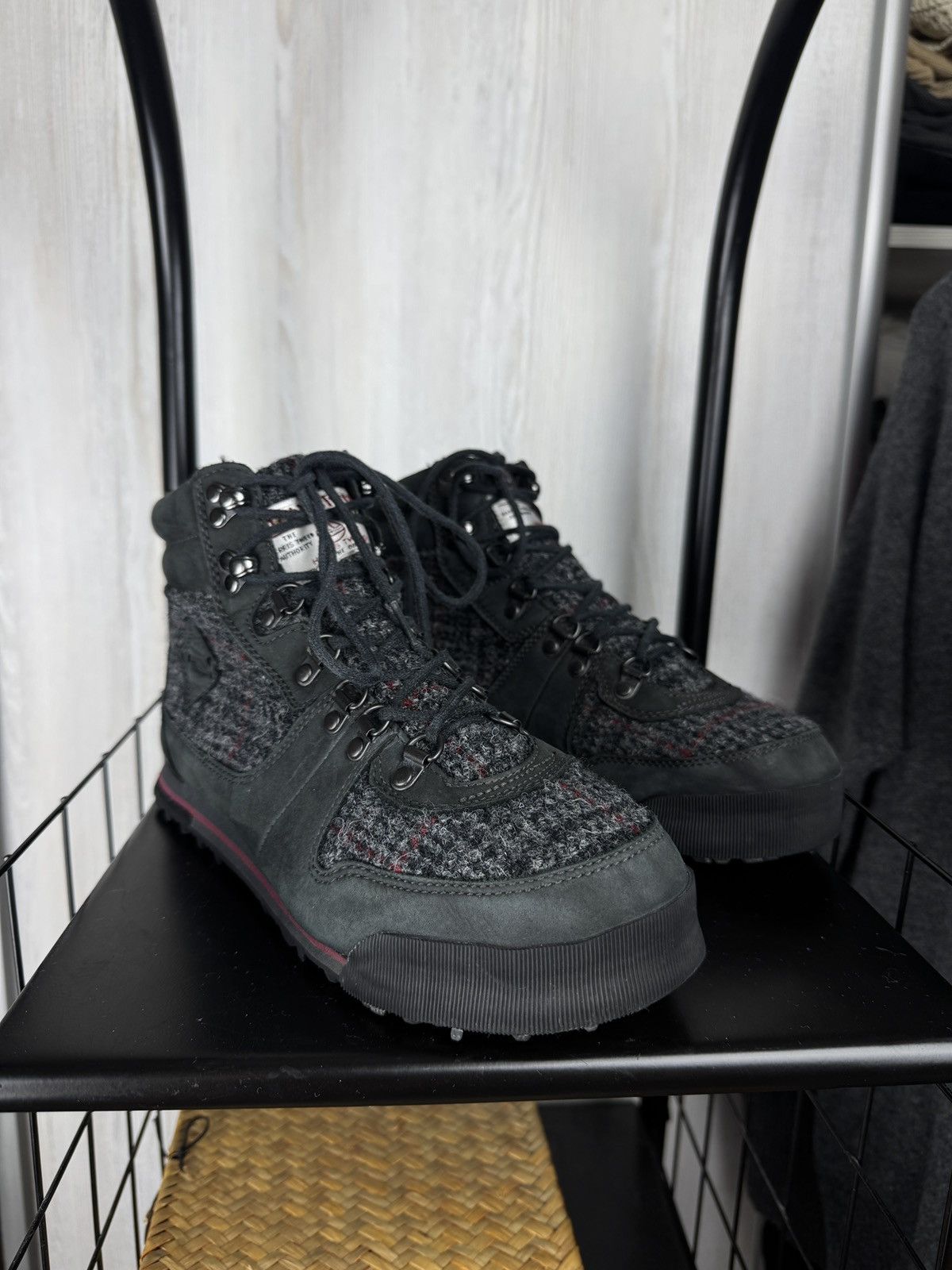 The North Face THE NORTH FACE x Harris Tweed Back to Berkeley Black Boots Size US 8.5 / EU 41-42 - 2 Thumbnail