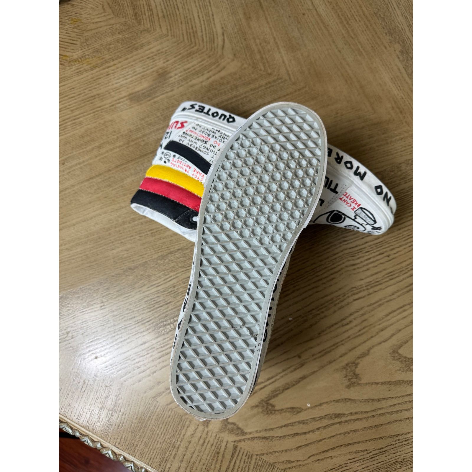 Vans Custom Hand Painted Vans Sk8-High, Size 11.5 Size US 11.5 / EU 44-45 - 12 Thumbnail
