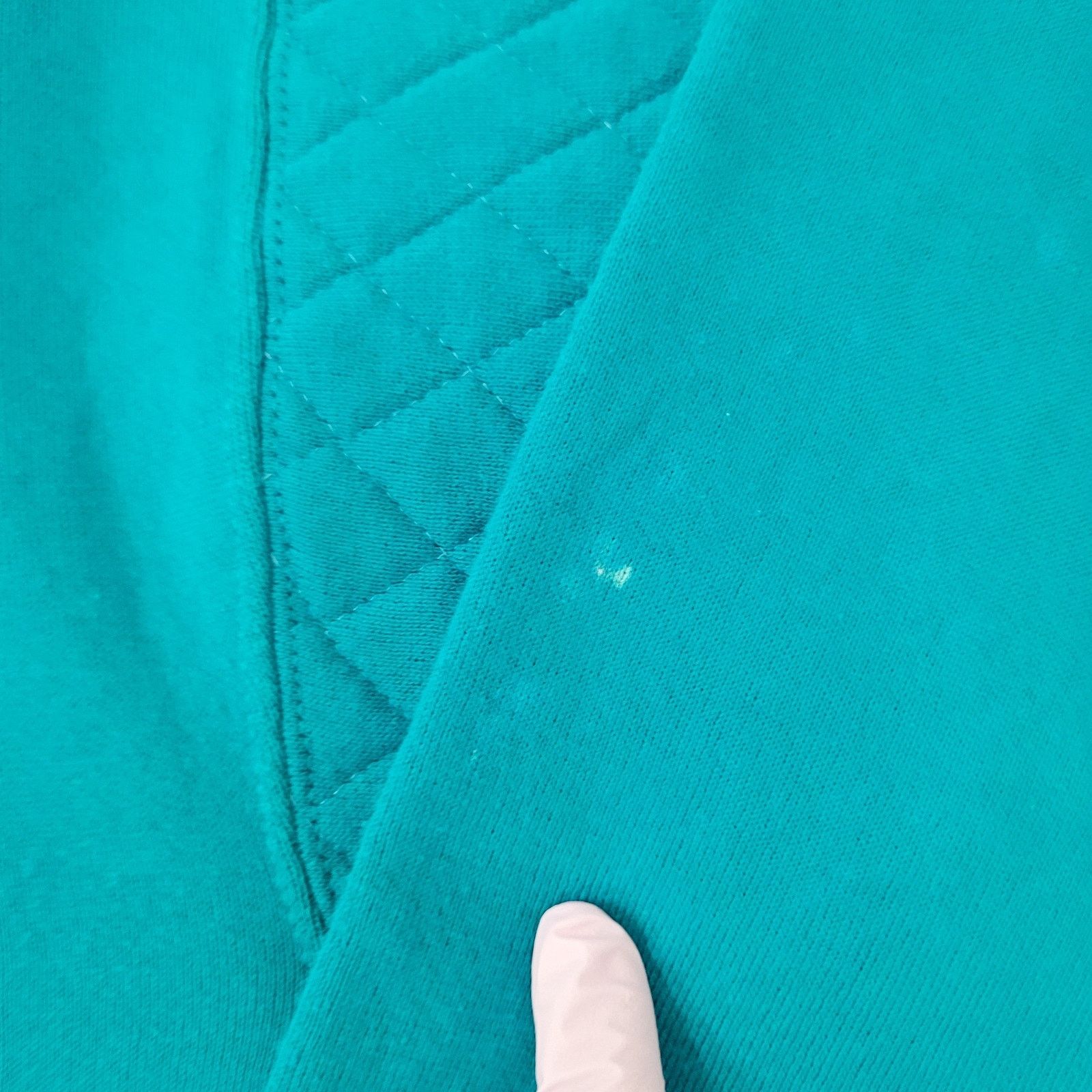 Lee Vintage 90s MOD LEE Sweatshirt Women Large 20x26 Blue Henley Size L / US 10 / IT 46 - 9 Thumbnail