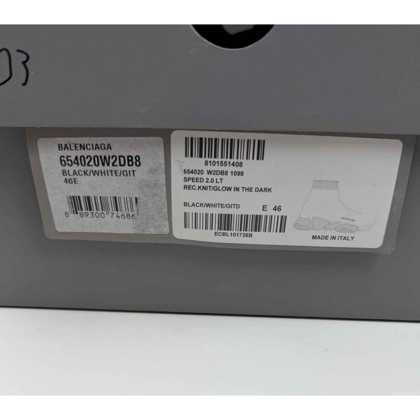 Balenciaga Size 46EU/13US - Balenciaga Speed Trainers NEW Size US 13 / EU 46 - 8 Thumbnail