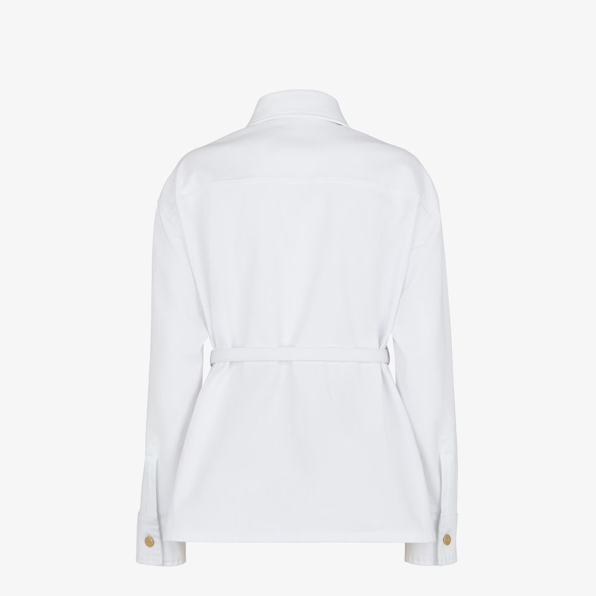 Fendi o1loc1c0824 Jacket in White Size XS / US 0-2 / IT 36-38 - 2 Thumbnail