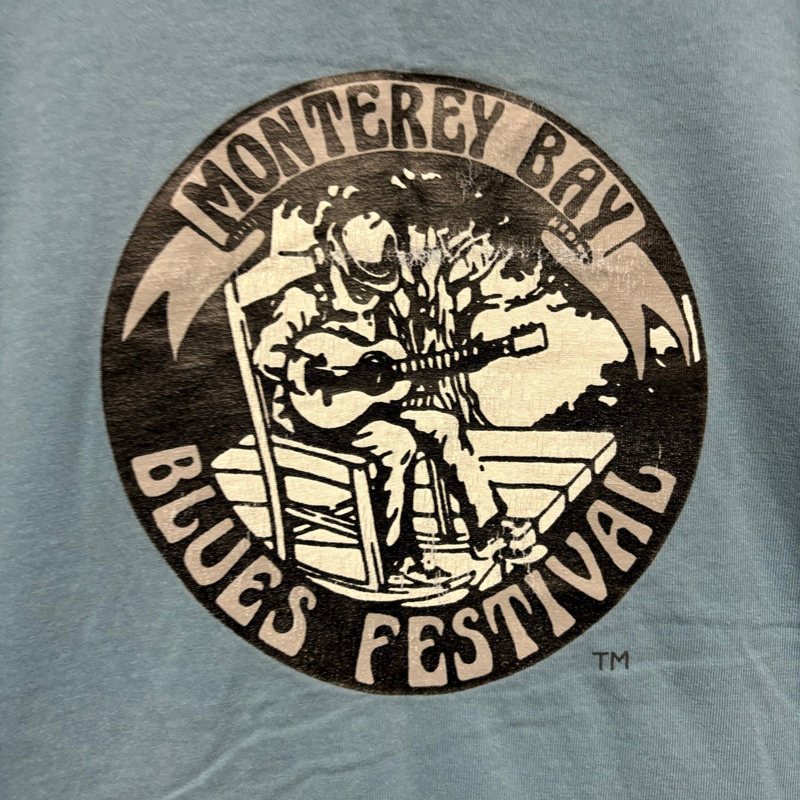 Other Vintage Monterey Bay Blues Festival Shirt Mens XL Graphic Size US XL / EU 56 / 4 - 1 Thumbnail