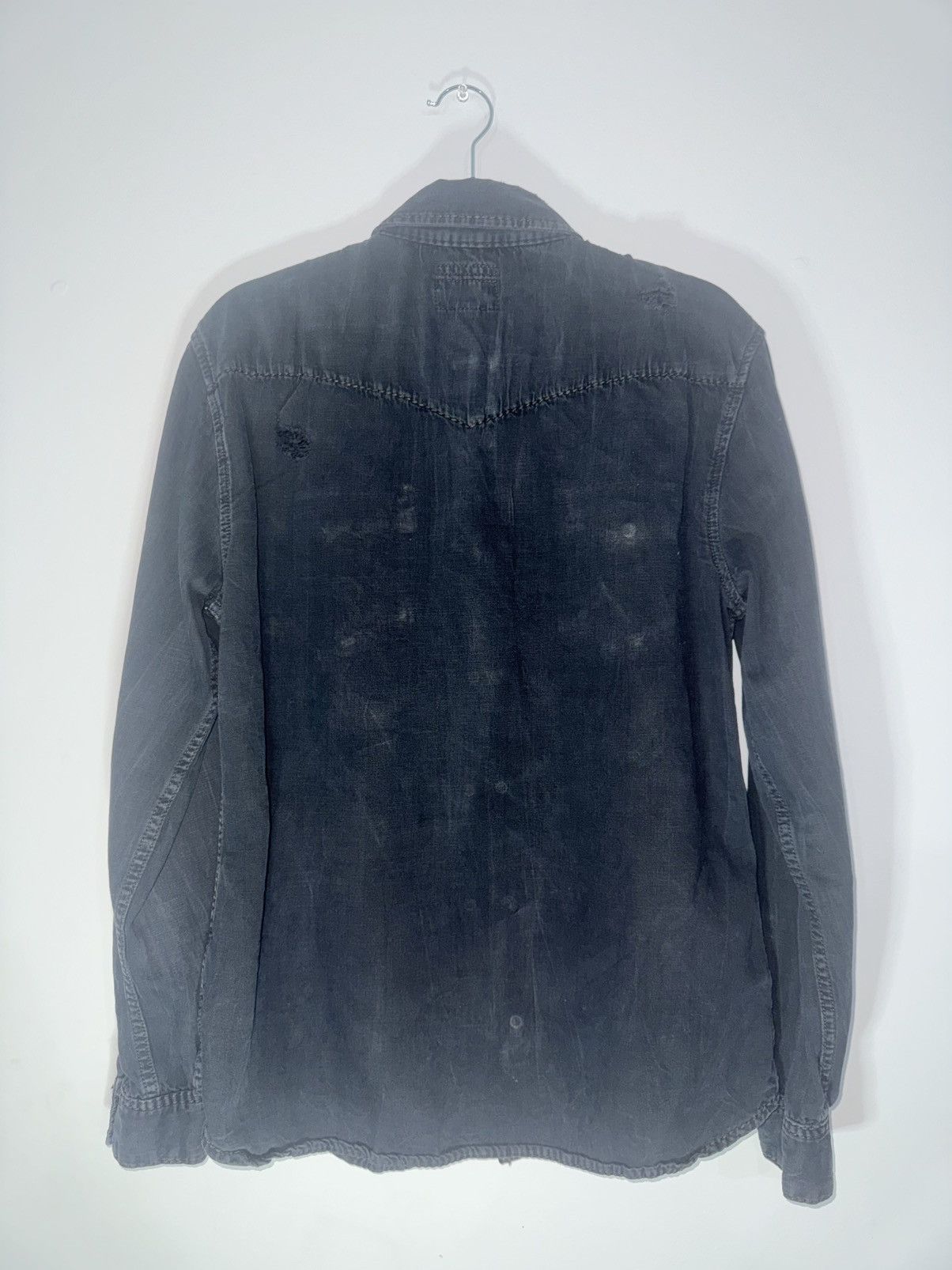True Religion True Religion Denim Shirt Size US L / EU 52-54 / 3 - 2 Thumbnail