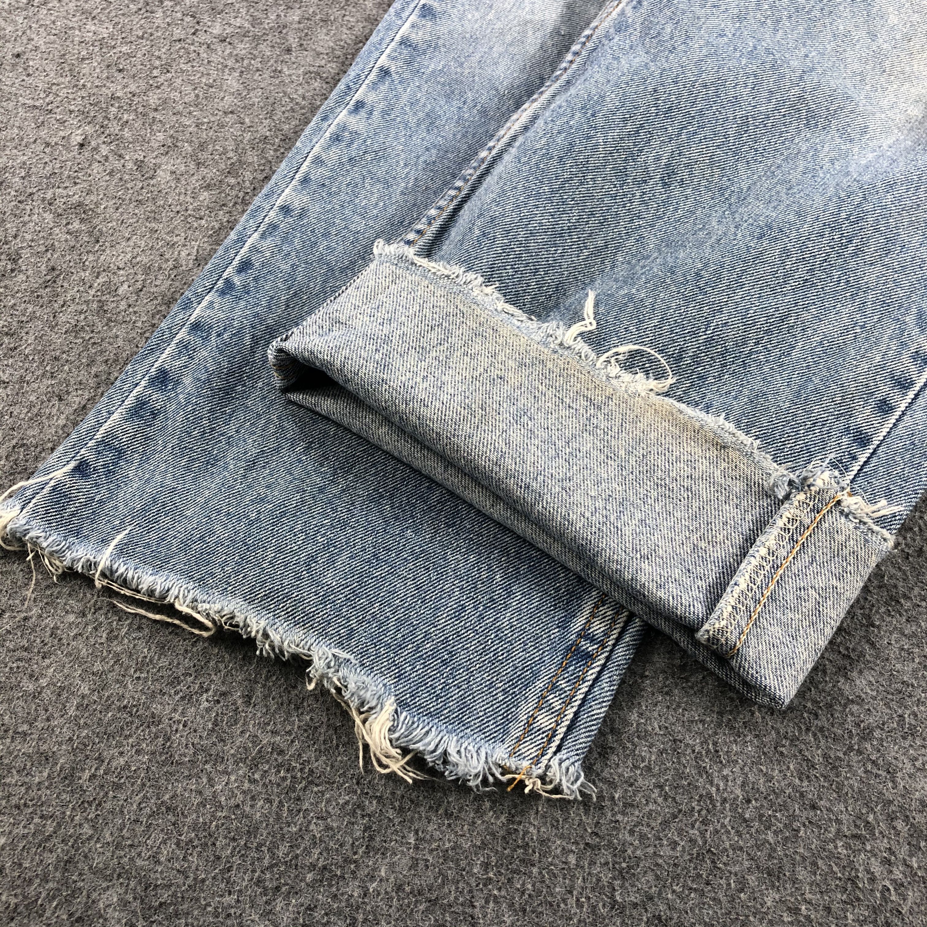 Levi's 90s Vintage Blue Wash Levis 505 Jeans-J1540 Size US 39 - 7 Thumbnail