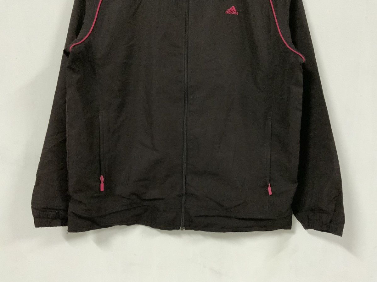 Adidas Adidas Spellout Pink Light Jacket Size US L / EU 52-54 / 3 - 5 Thumbnail
