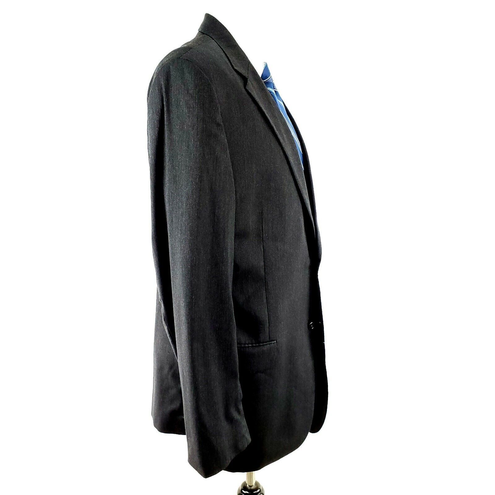 Jos. A. Bank Jos A Bank Signature Wool 2 Button Blazer 42L Gray Sport Coa Size 42L - 8 Thumbnail