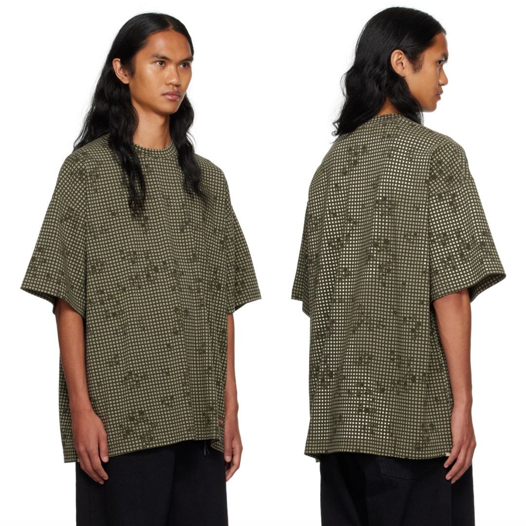 Mastermind Japan Mastermind World | Khaki Check T-shirt In Night Desert L Size US L / EU 52-54 / 3 - 2 Thumbnail