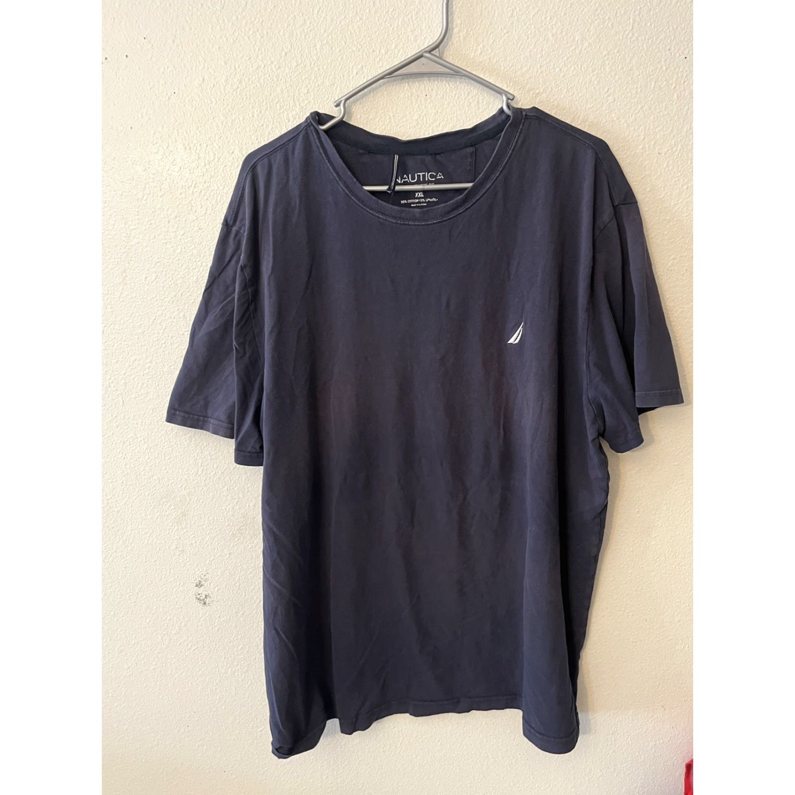 Nautica Nautica Performance Tee Men's Short Sleeve Crew Neck Blue T-Shirts 2XL/XXL Logo Breathable Stretch Cotton Blend Vintage: No? Size US XXL / EU 58 / 5 - 2 Thumbnail