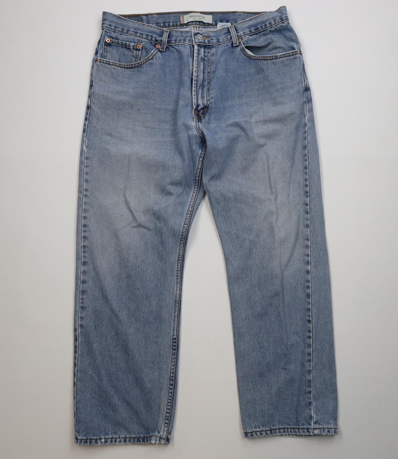 Levi's Vintage Y2K 2003 Levis 505 Regular Straight Leg Denim Jeans Size US 38 / EU 54 - 1 Thumbnail