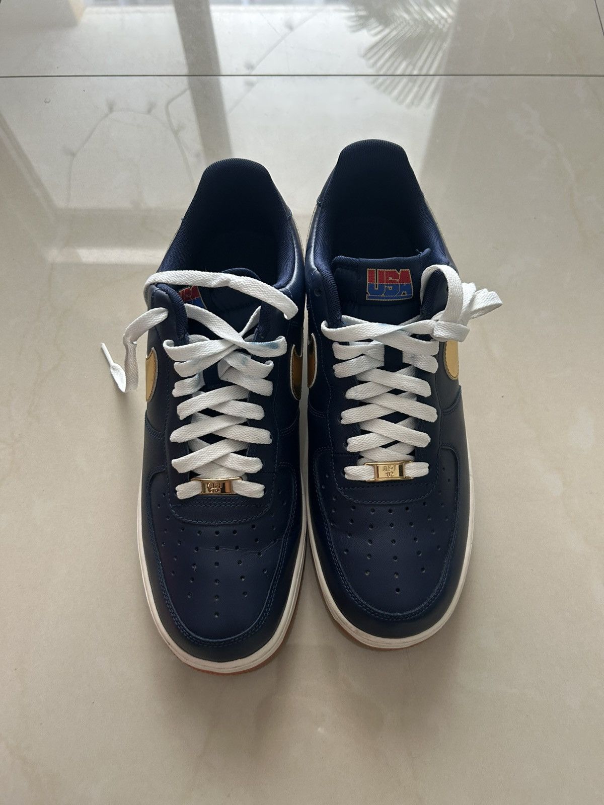 Nike 2012 Nike team USA olympic air force 1s Size US 11 / EU 44 - 3 Thumbnail