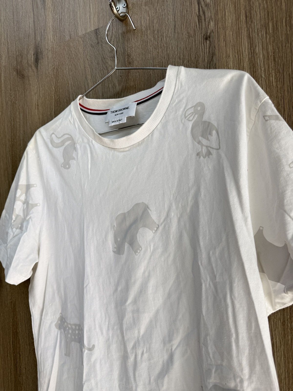 Thom Browne Thome Browne White Short Sleeve Size US M / EU 48-50 / 2 - 4 Thumbnail