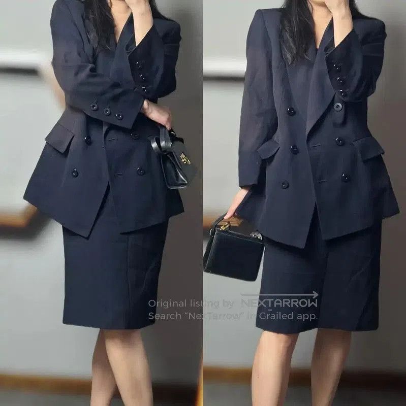 Other YSL Women's Navy Wool Cardigan . Size XXS / US 00 / IT 34 - 2 Thumbnail