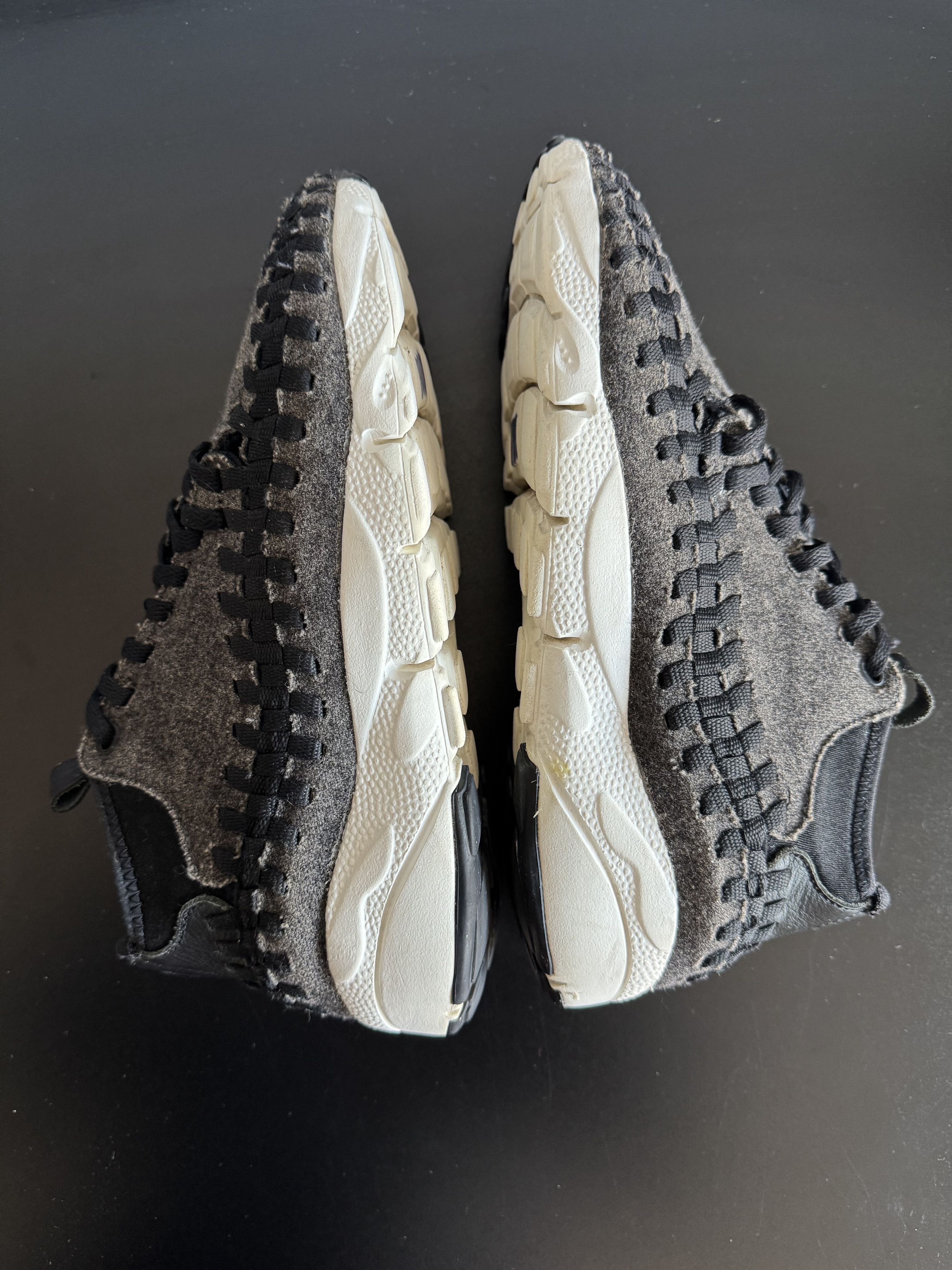 Nike Nike Air Footscape Woven Chukka SE Black/Black-Ivory wool Size US 9.5 / EU 42-43 - 7 Thumbnail