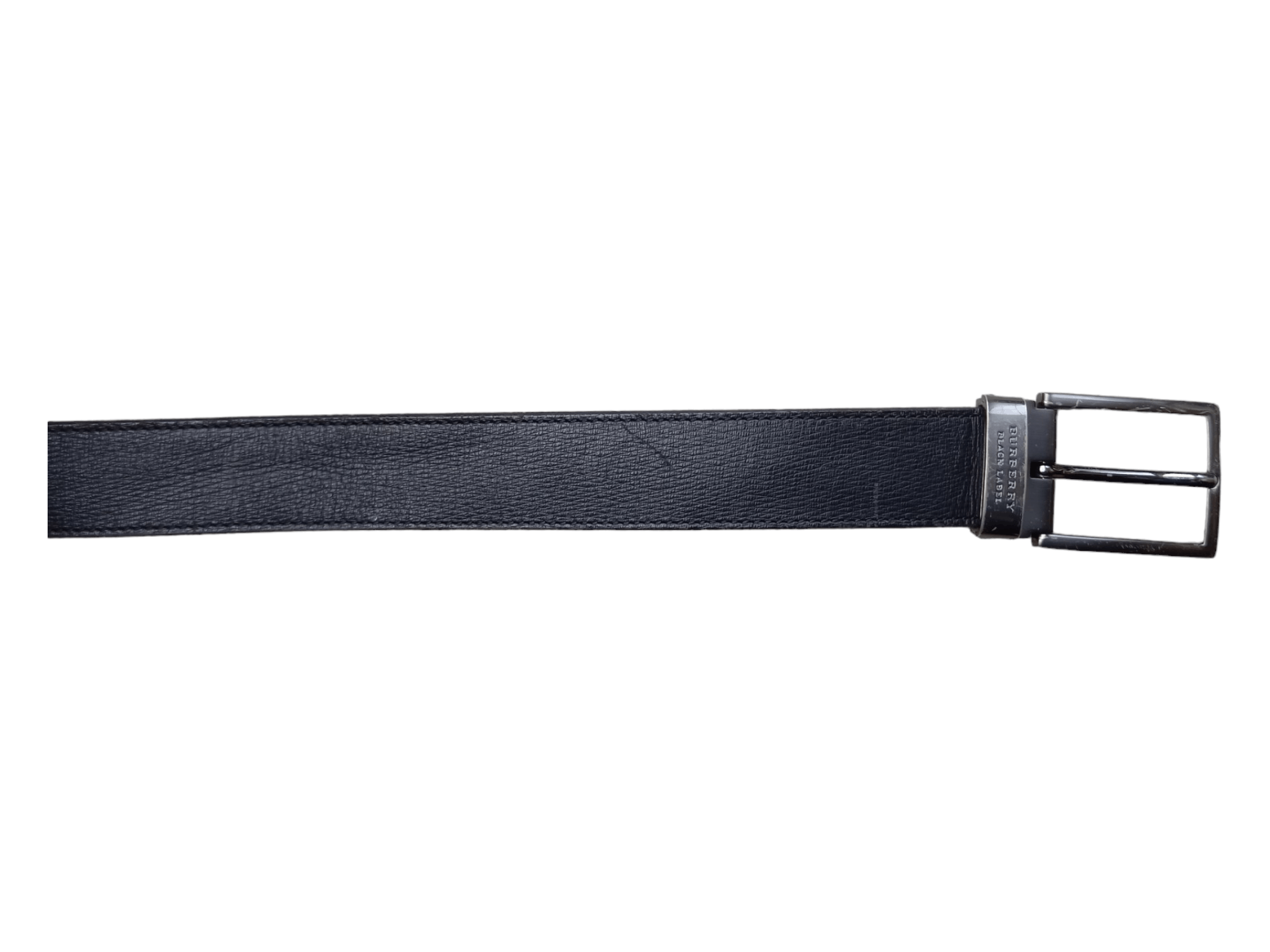 Burberry BURBERRY Leather Black Belt Size ONE SIZE - 4 Thumbnail