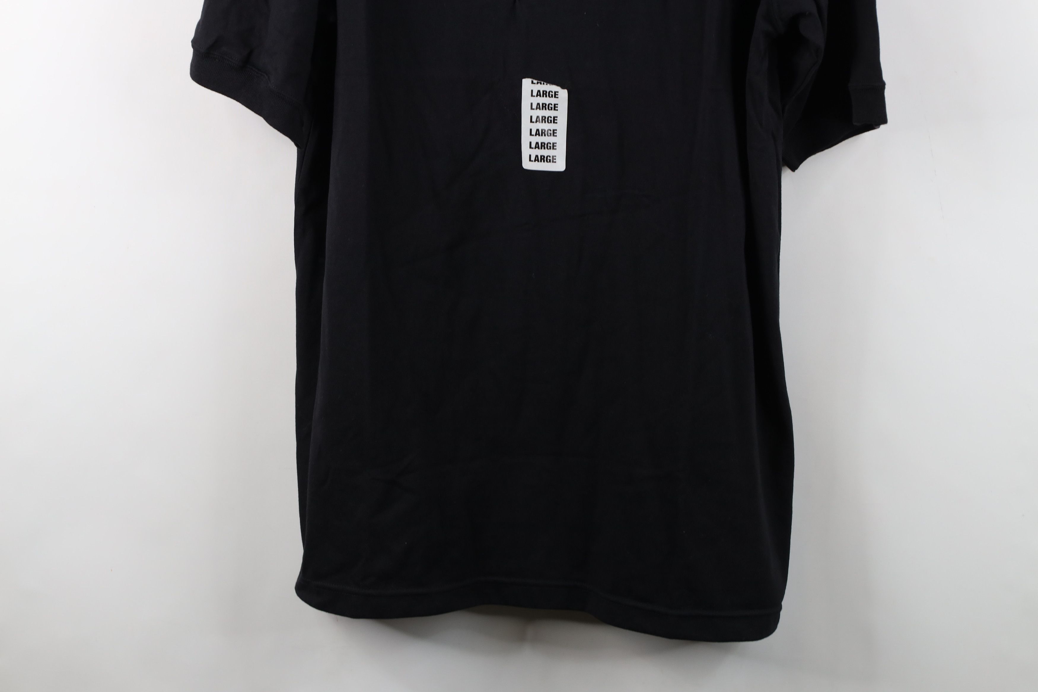 Vintage Deadstock Vintage 90s Streetwear Fit Henley T-Shirt Black Size US L / EU 52-54 / 3 - 3 Thumbnail