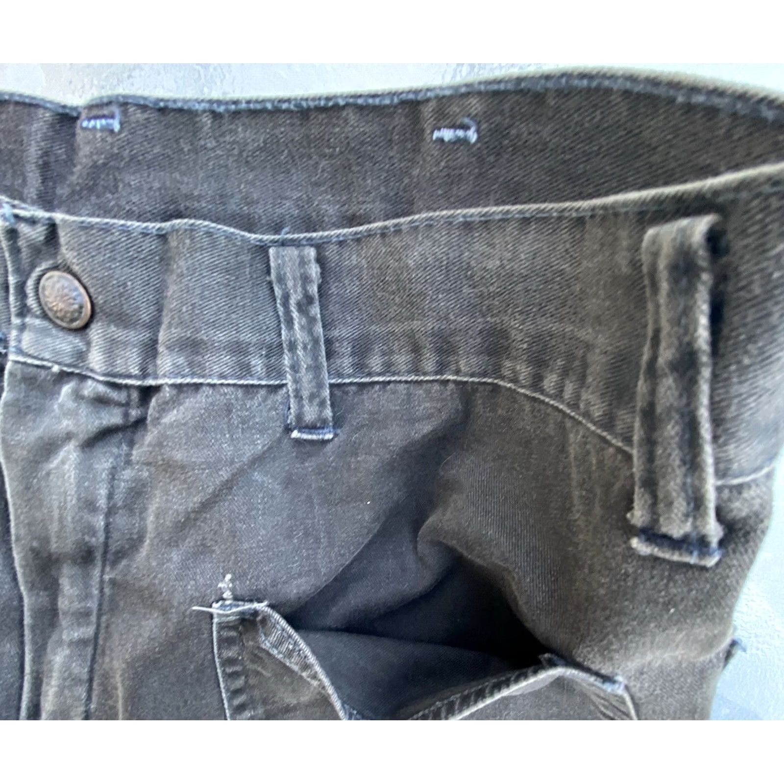 Bell VINTAGE Sailor Pants Flare Bell Botton Talon 42 Zipper 60s 70s 34 in Waist Casual Military Womens/Vintage Pants 34 Inseam 28 Waist to Hem 38.5 in Size US 34 / EU 50 - 6 Thumbnail