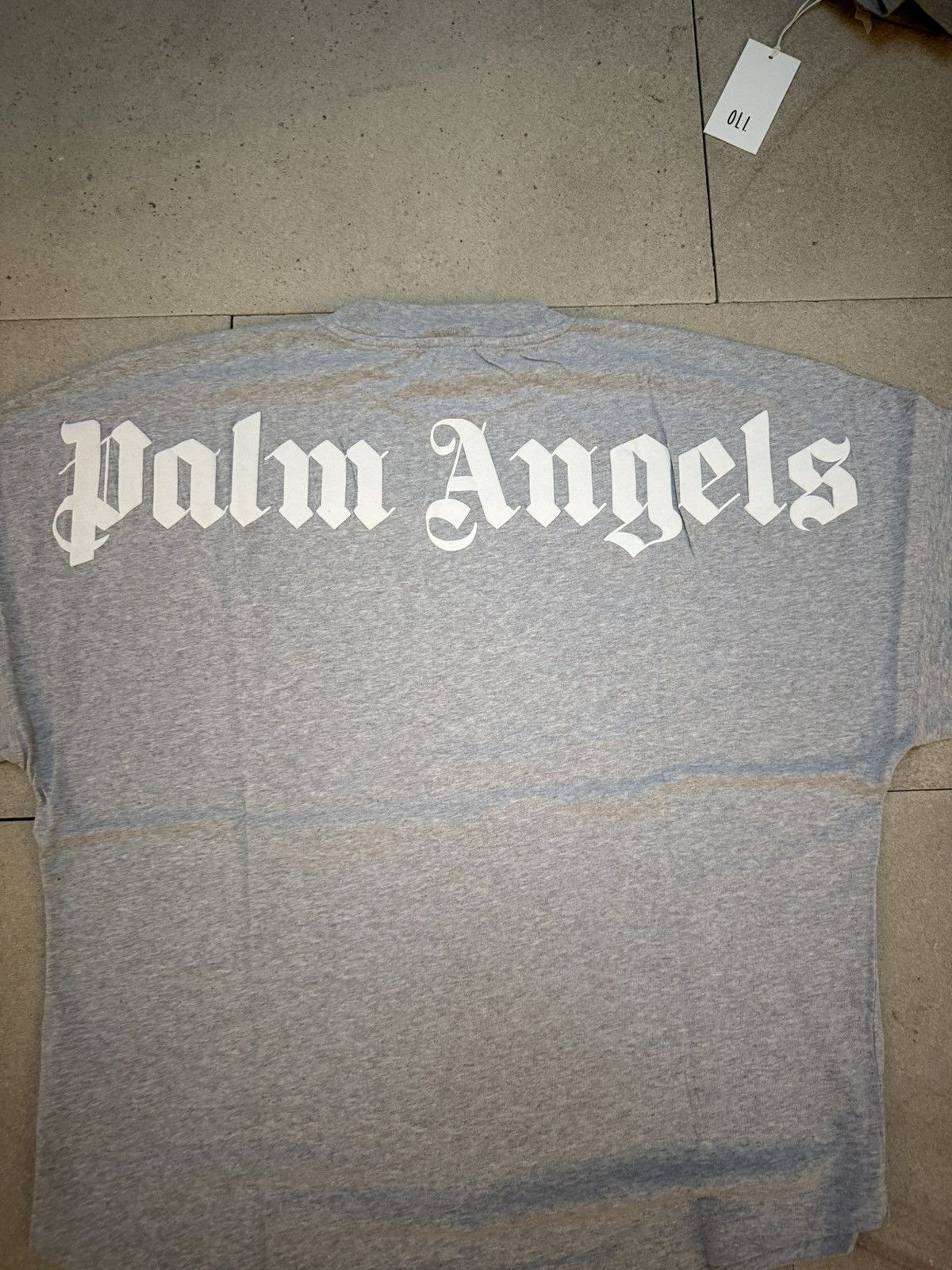 Palm Angels Palm Angels Grey T Shirt Size US L / EU 52-54 / 3 - 4 Thumbnail