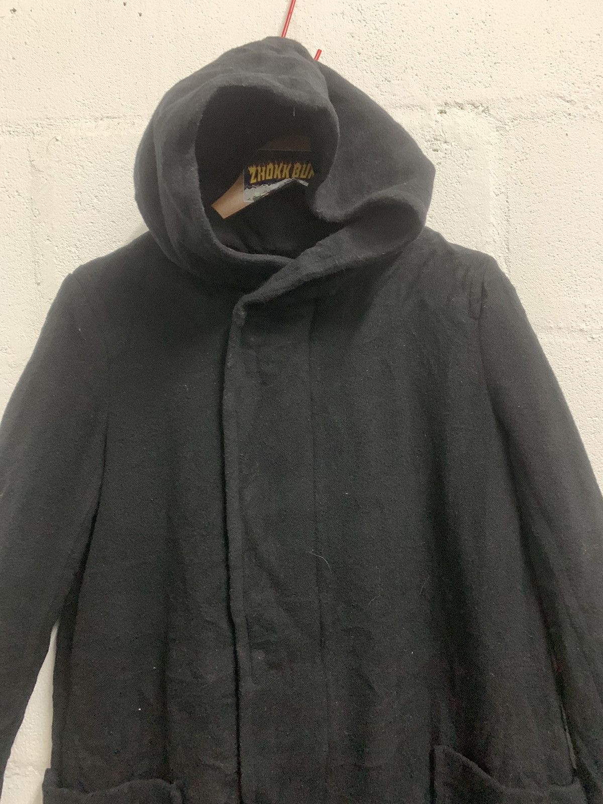 CABANE de ZUCCa Cabane De Zucca Buttom up Zipper Hoodie Jacket Wool Size US L / EU 52-54 / 3 - 4 Thumbnail