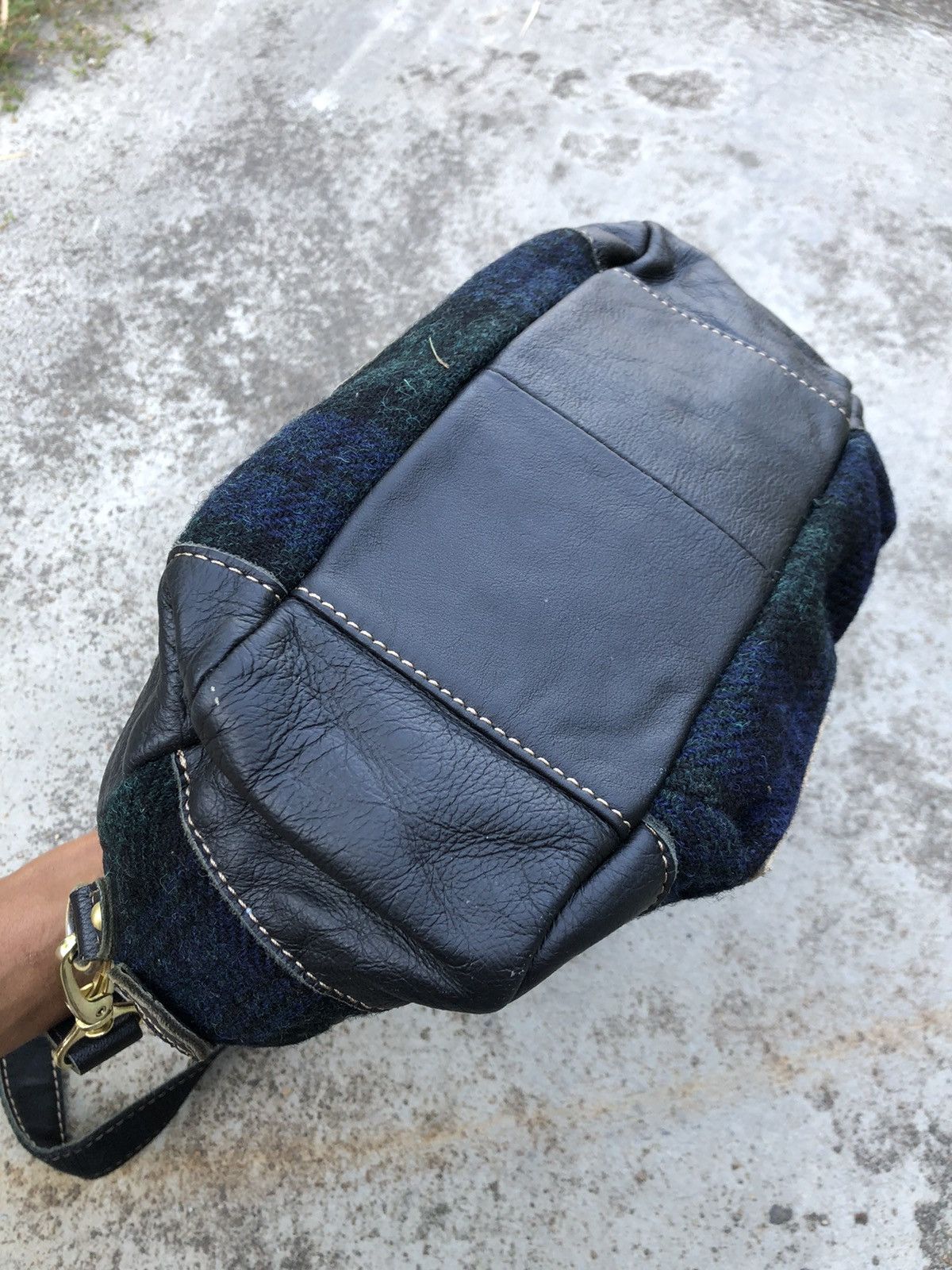 Genuine Leather HARRIS TWEED X PERCHE SLING/HANDBAG Size ONE SIZE - 10 Thumbnail