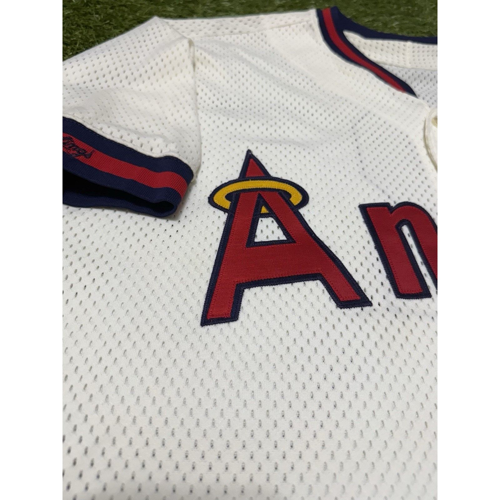 MLB VTG 80/90s Authentic Rawlings California Angels #2 Jersey 46 Size US XL / EU 56 / 4 - 4 Thumbnail