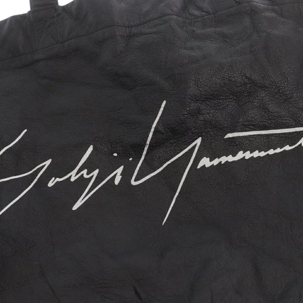 Yohji Yamamoto Yohji Yamamoto LEATHER TOTE BAG Size ONE SIZE - 6 Thumbnail