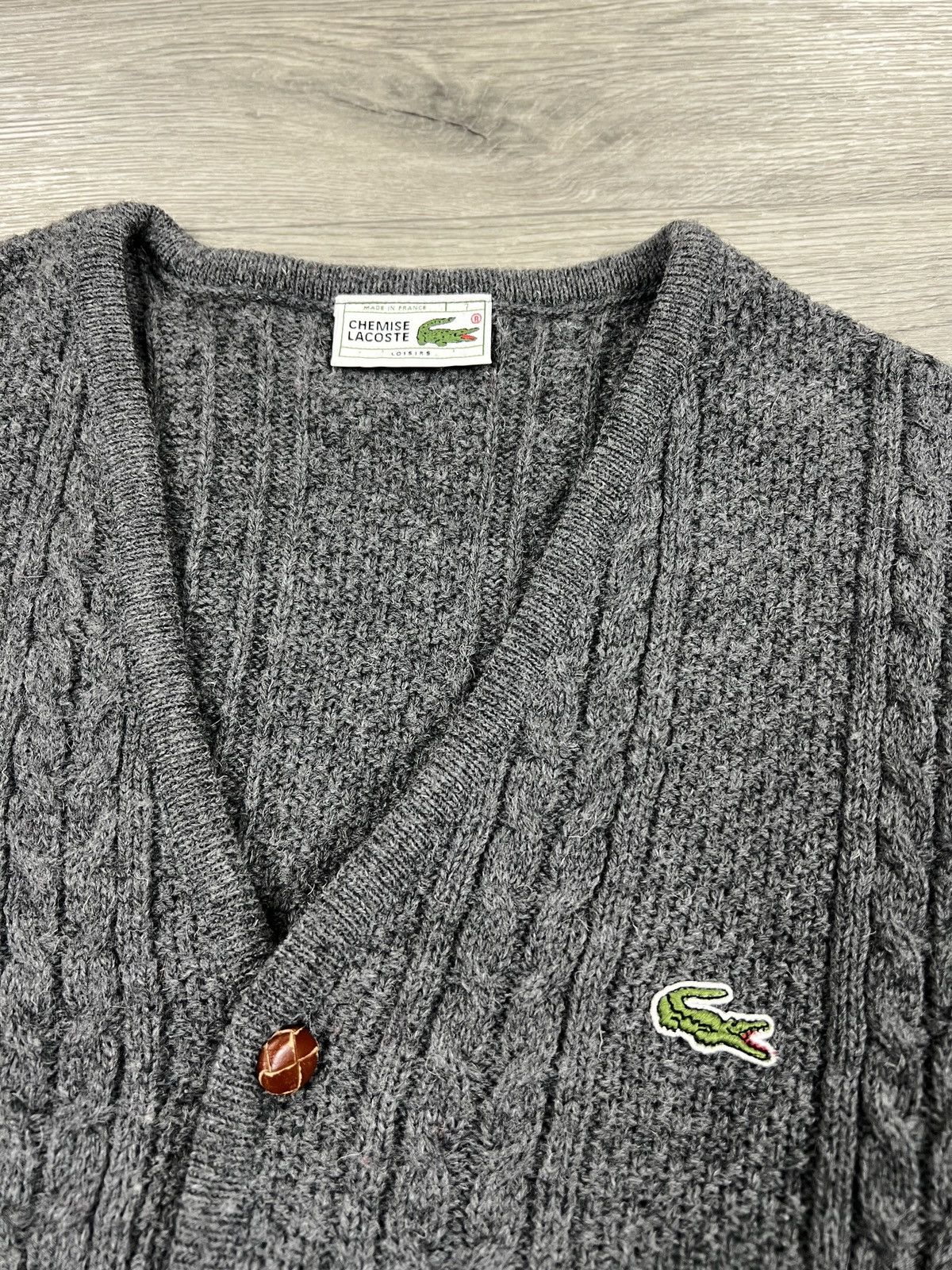 Lacoste Lacoste sleeveless wool vest size L gray men’s Size US L / EU 52-54 / 3 - 3 Thumbnail