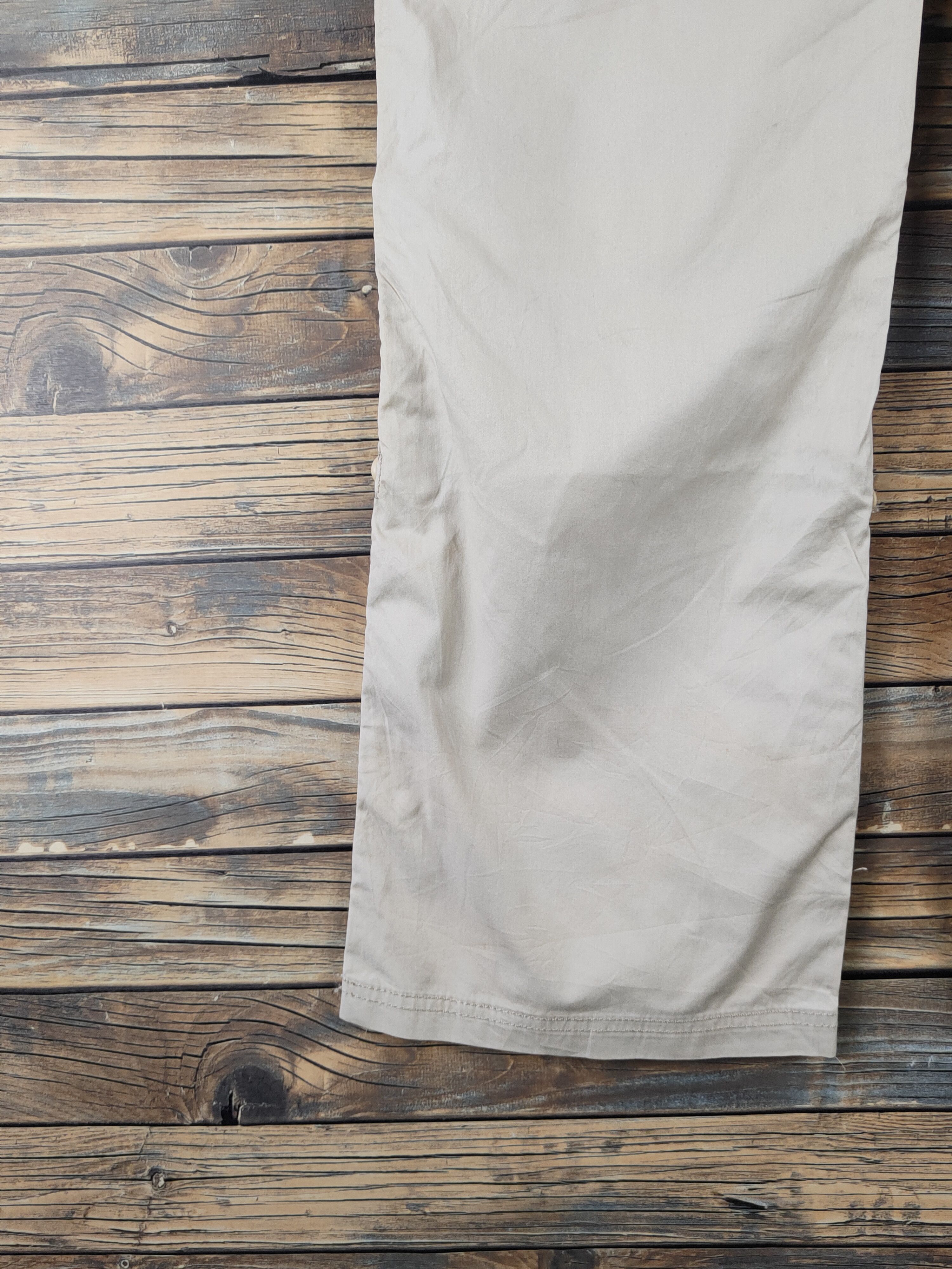 Japanese Brand DL Express Ivory Multipocket Tactical Cargo Pants #1344 Size 28" / US 6 / IT 42 - 9 Thumbnail