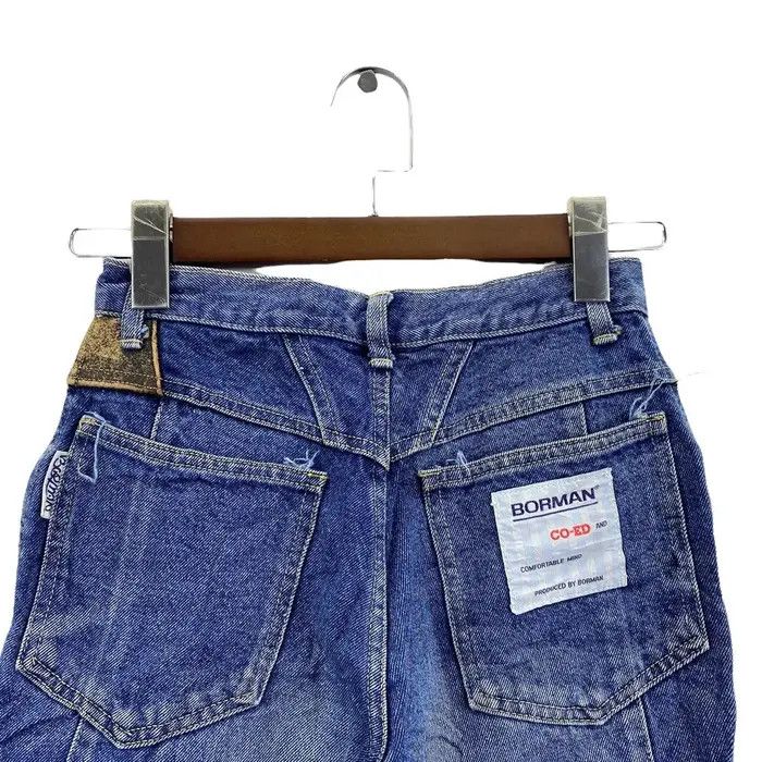 Japanese Brand Vtg BORMAN JAPANESE DENIM Indigo Season Jeans Pant Trouser Size 26" / US 2 / IT 38 - 5 Thumbnail