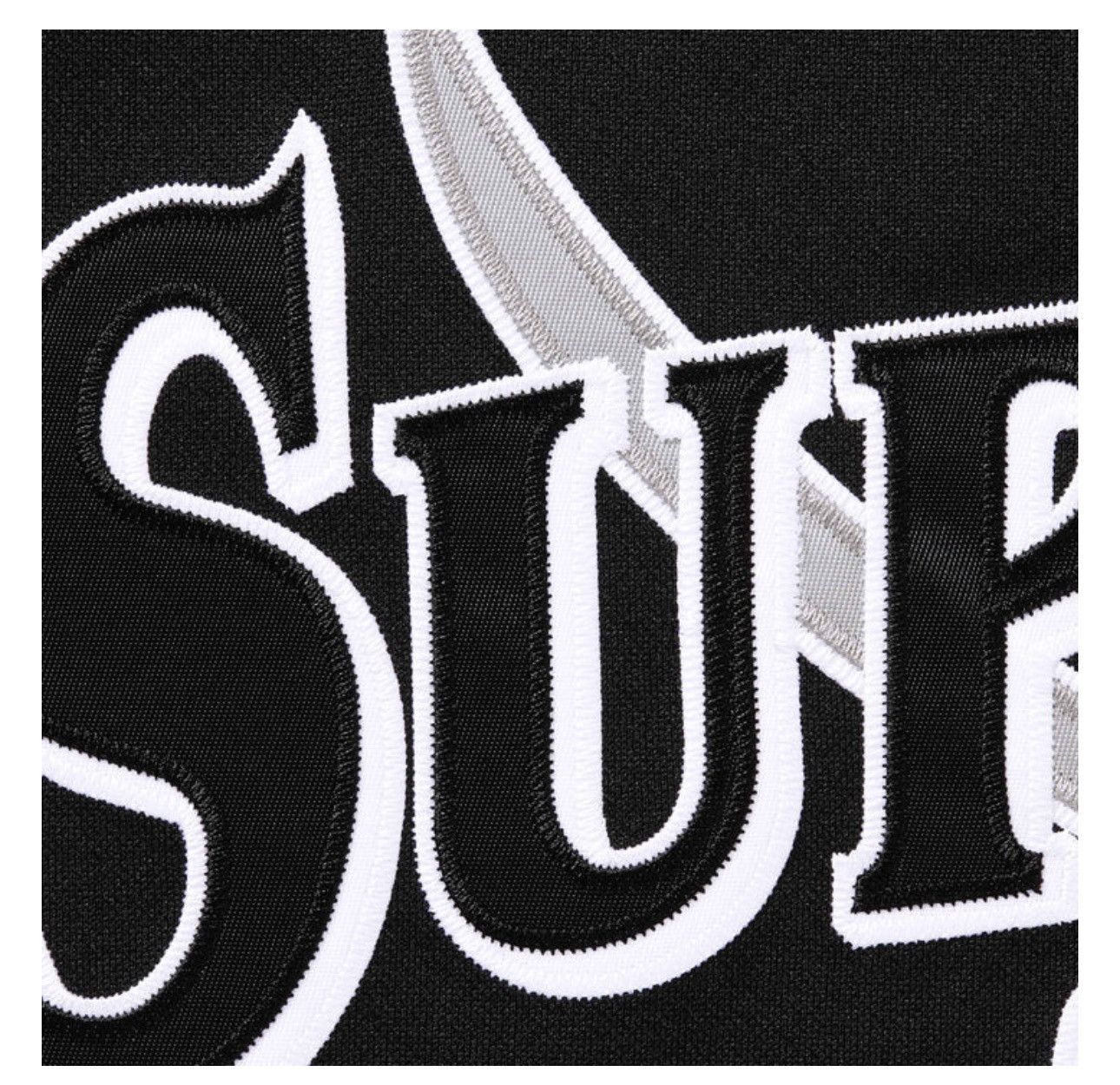 Supreme Supreme Swords Baseball Black Jersey (Size Large) Size US L / EU 52-54 / 3 - 3 Thumbnail