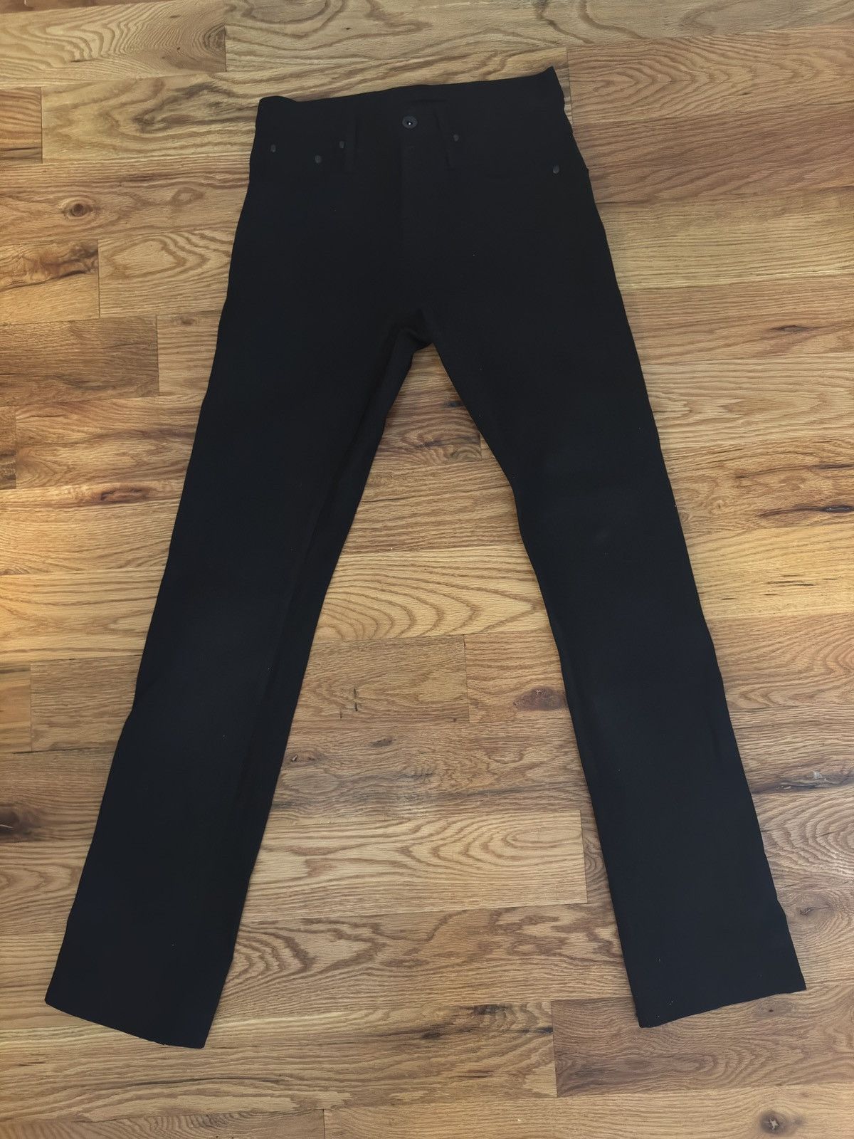 Other Selvedge Denim Black Straight Jeans Size US 28 / EU 44 - 1 Thumbnail