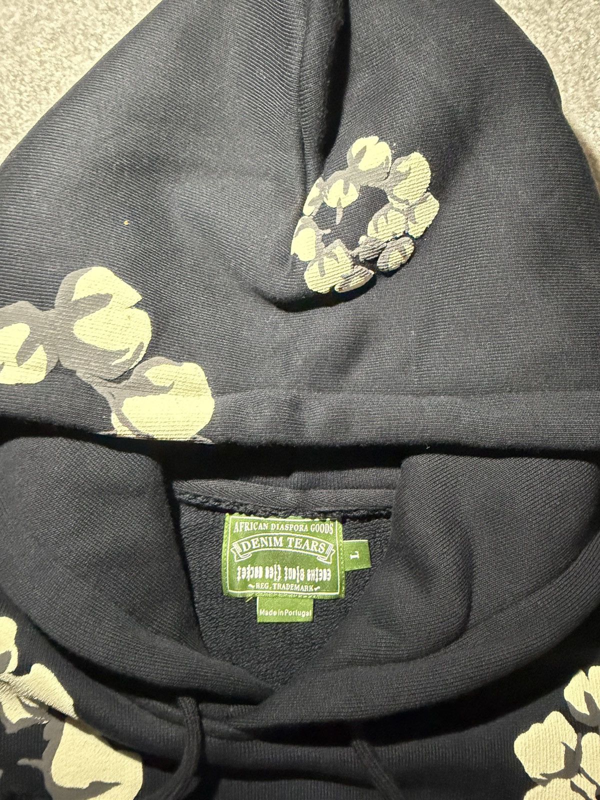 Cactus Plant Flea Market × DENIM TEARS Denim Tears x CPFM Cactus Tears Wreath Hoodie Size US L / EU 52-54 / 3 - 5 Thumbnail
