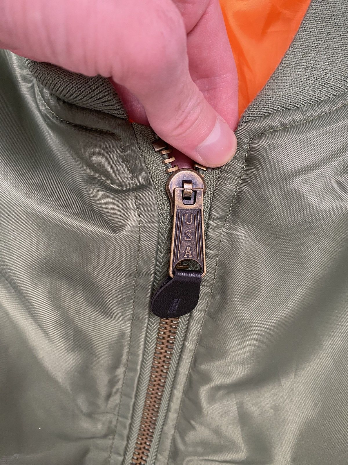 Other Reversible puffer vintage USA bomber MA-1 Size US L / EU 52-54 / 3 - 8 Thumbnail