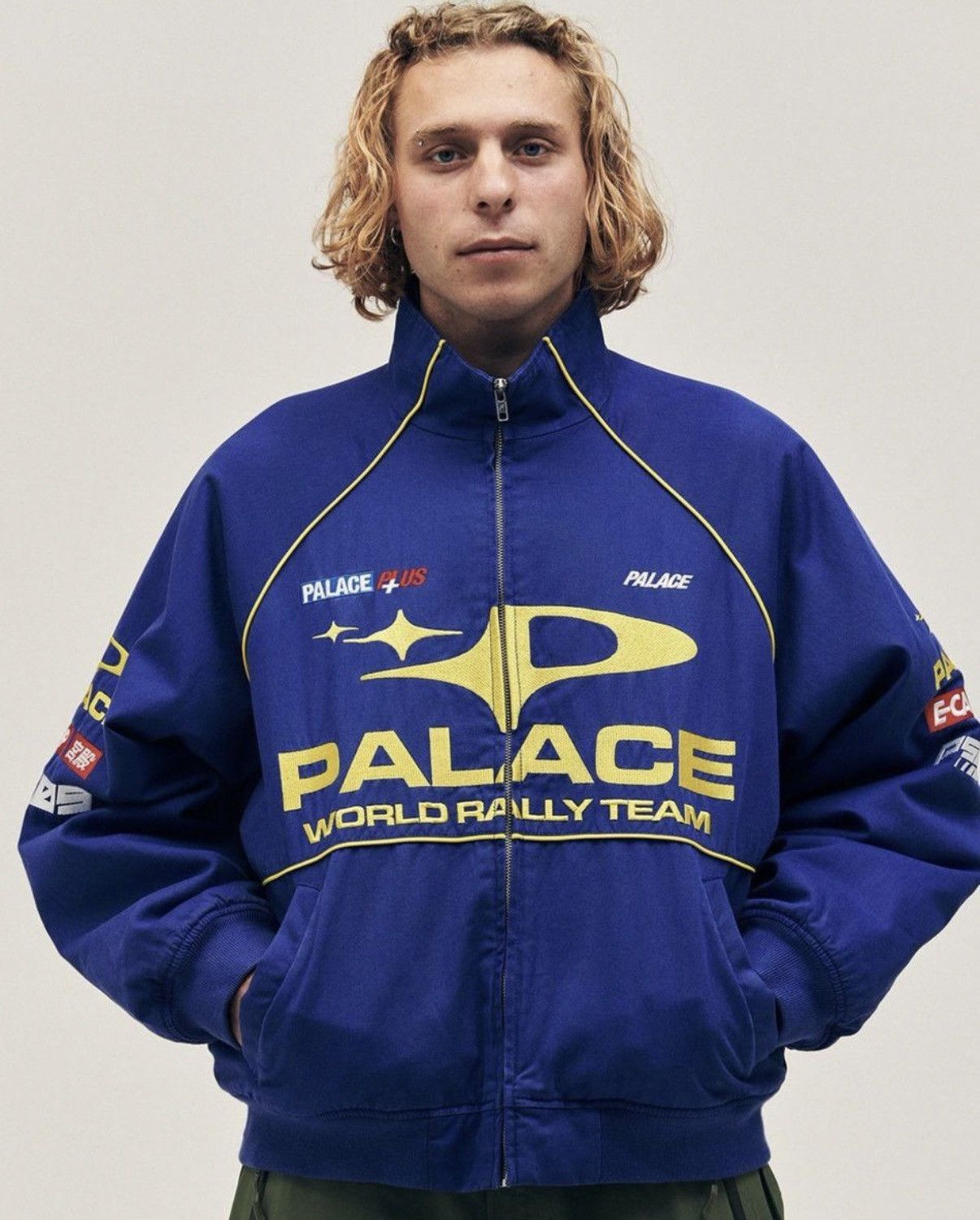 Palace PALACE PALLY RALLY JACKET BLUE Size US L / EU 52-54 / 3 - 8 Thumbnail