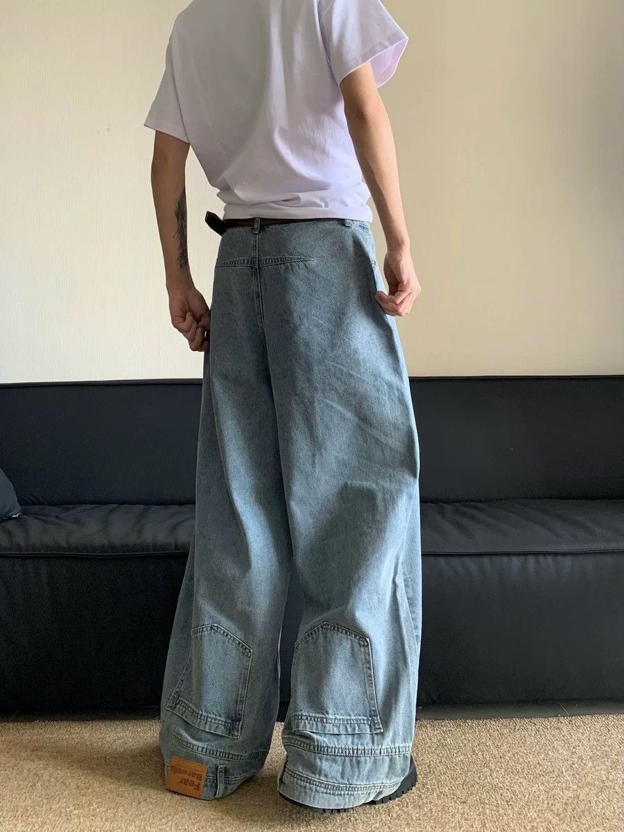 Designer × Vintage Retro punk pants Size US 32 / EU 48 - 1 Thumbnail