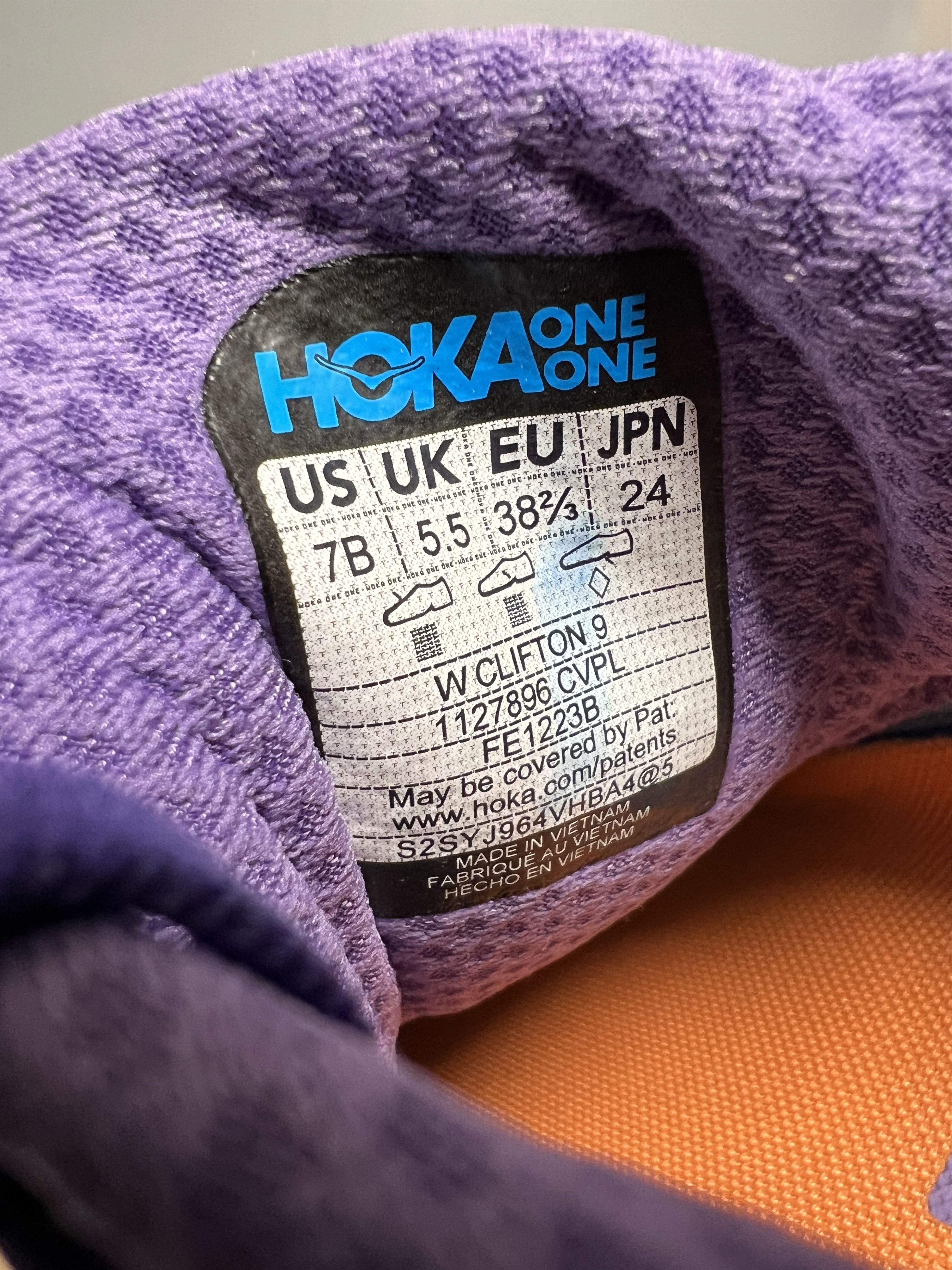 Hoka 7B Hoka One One Clifton 9 Running Shoes Walking Gym Size US 7 / IT 37 - 10 Thumbnail