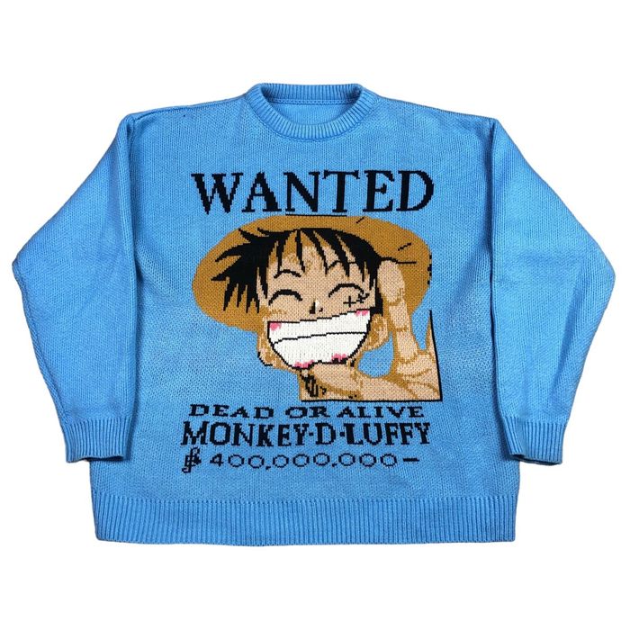 One piece luffy bounty best sale wanted sweater