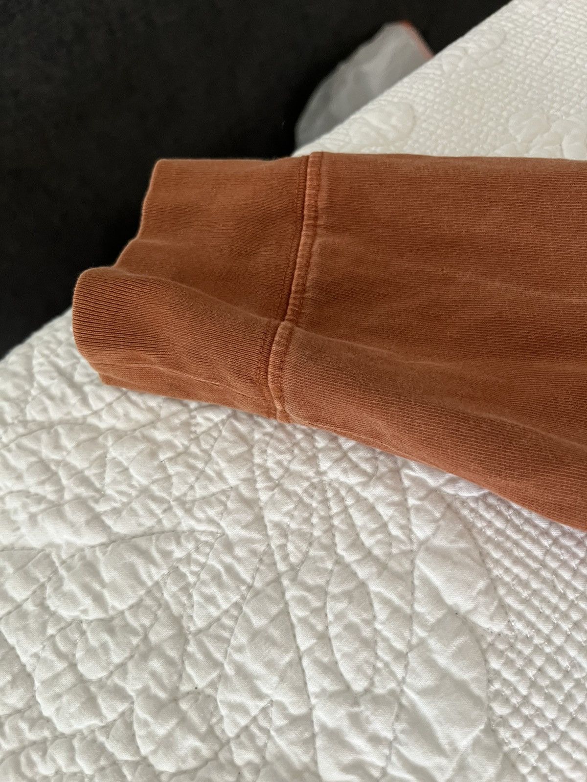 Kith Kith Classic Box Logo L/S Tee Burnt Orange Rust XL Size US XL / EU 56 / 4 - 6 Thumbnail