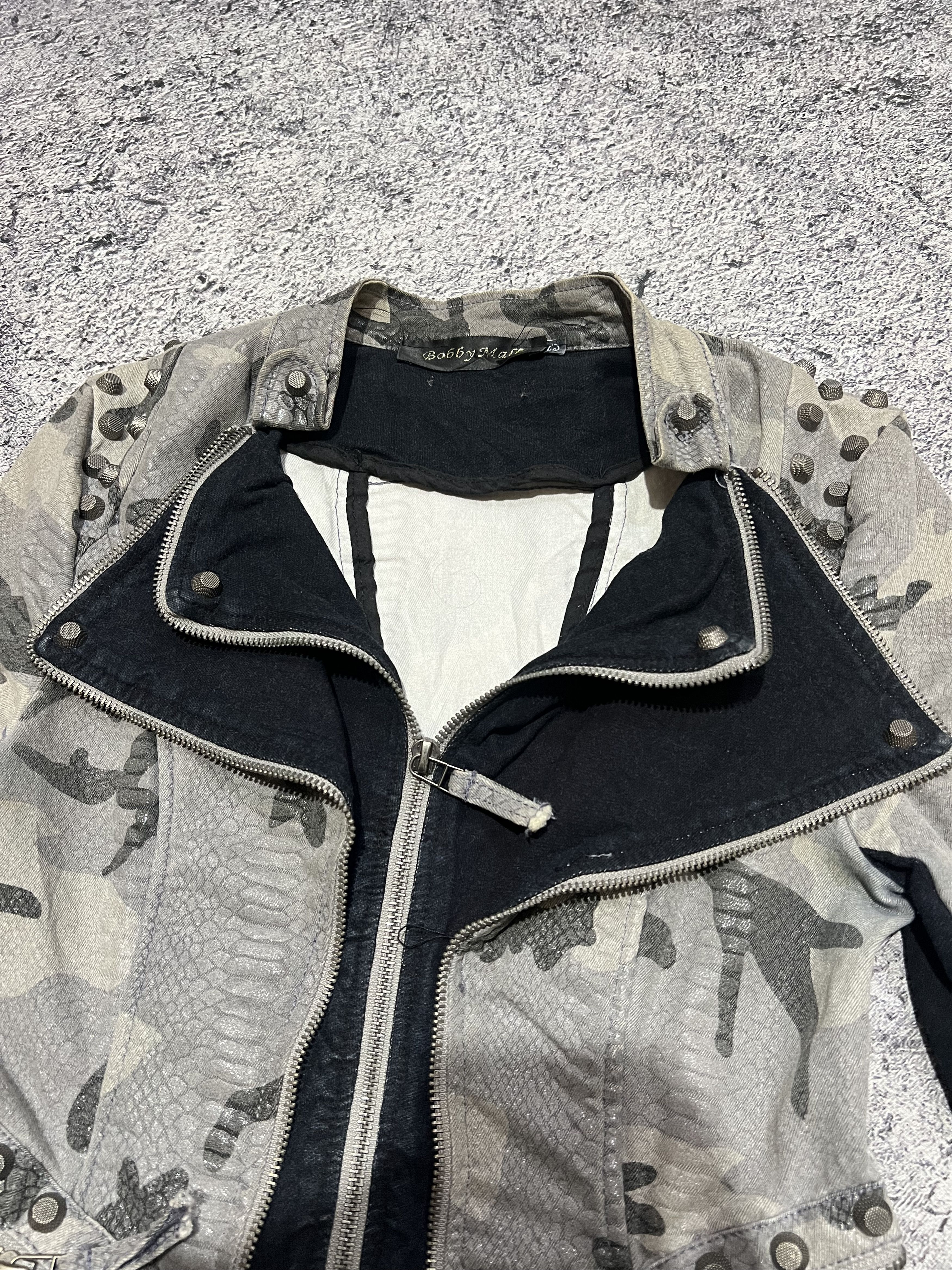 Japanese Brand 2000s Japanese Ifsixwasnine Hybrid Snake Phyton Perfecto y2k Size US S / EU 44-46 / 1 - 3 Thumbnail