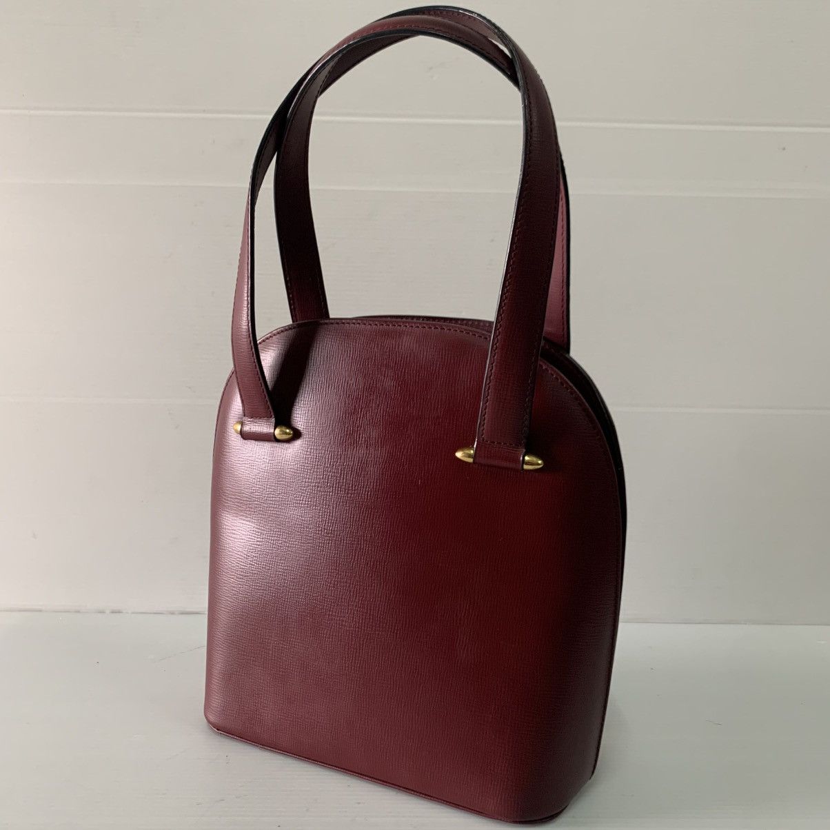 Cartier Cartier Paris Leather Top Handle Pre-Owned Bag Size ONE SIZE - 5 Thumbnail
