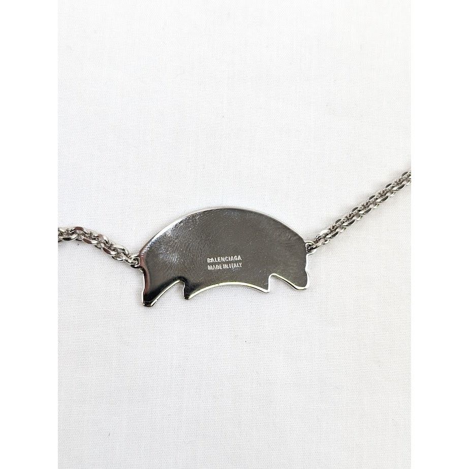 Balenciaga o1rshd1 Size: OS / Shanghai Necklace in Silver Size ONE SIZE - 14 Thumbnail