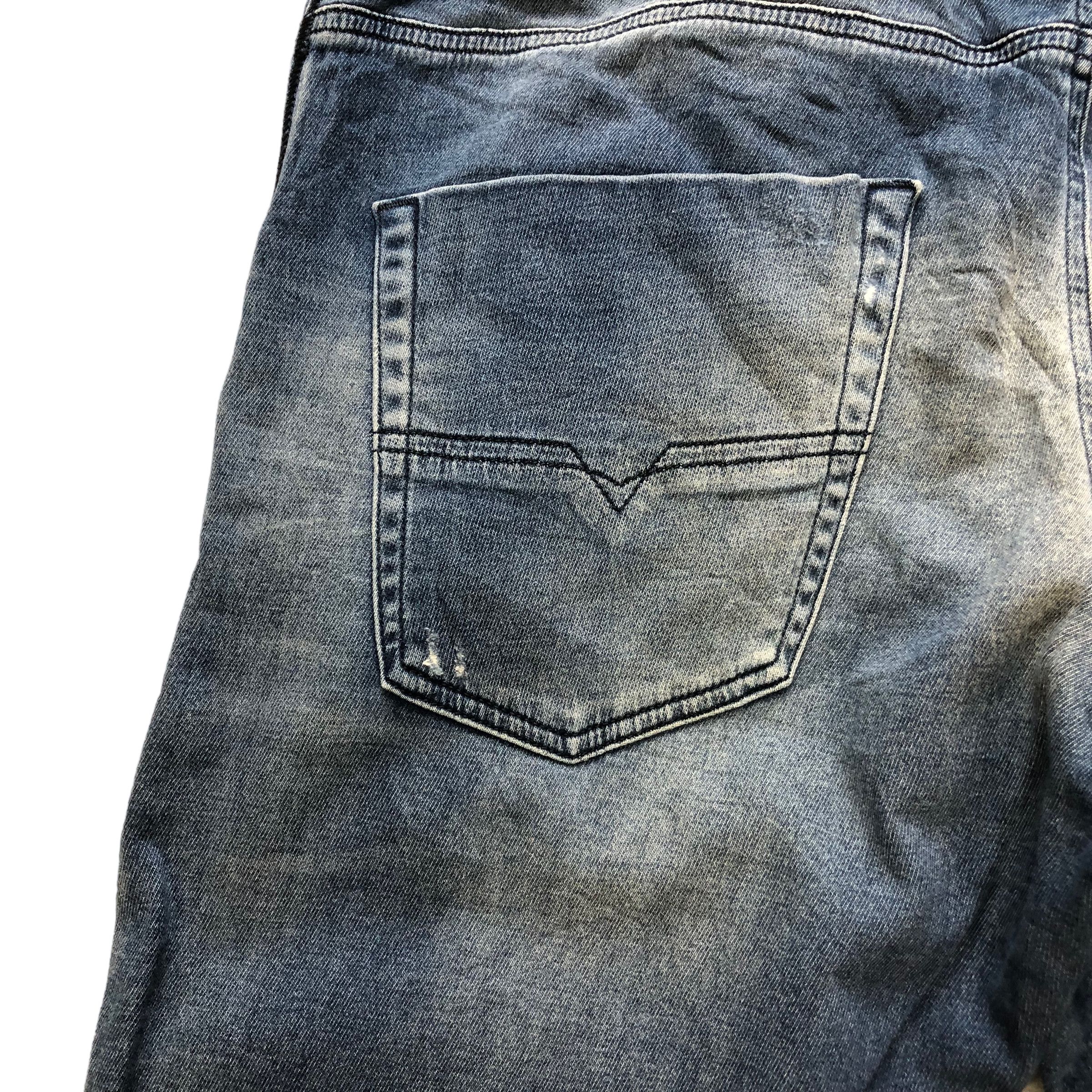 Diesel RARE DIESEL DENIM + SWEATPANTS HYBRID DENIM PANTS #7284-125 Size US 36 / EU 52 - 15 Thumbnail
