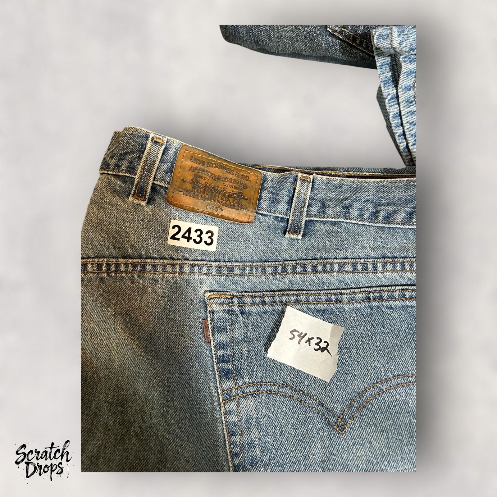 Levi's Vintage Levi's Signature 545 Men's Jeans Deadstock W54 L32 Size US 38 / EU 54 - 1 Thumbnail