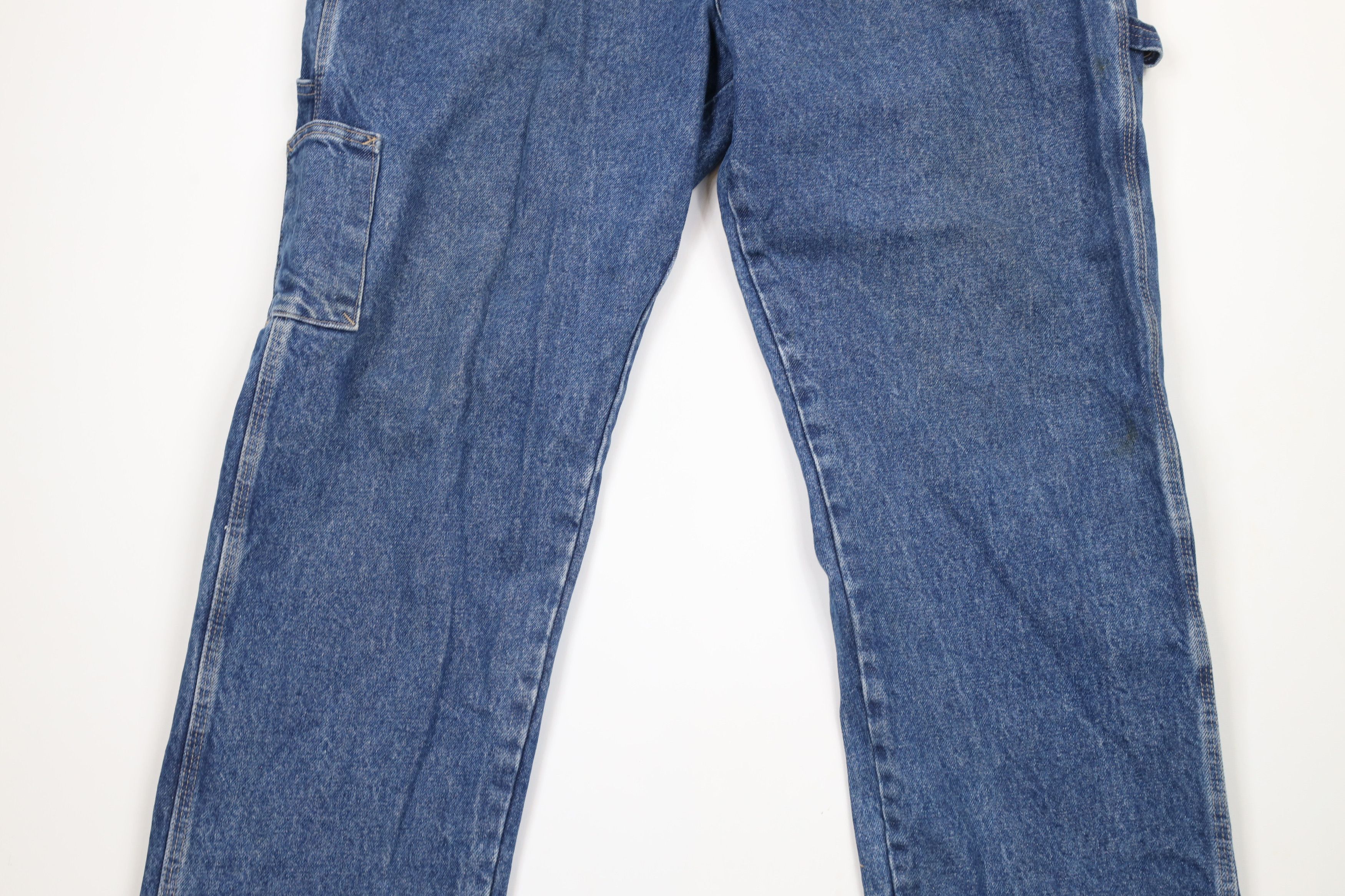 Vintage Vintage Bulwark FR Flame Resistant Wide Leg Dungaree Jeans Size US 38 / EU 54 - 3 Thumbnail
