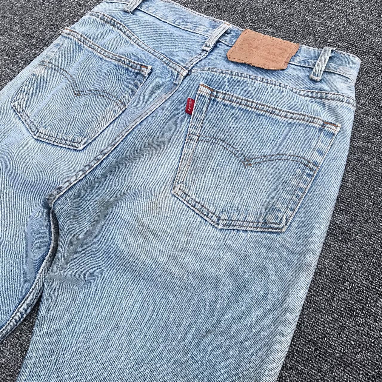 Levi's Vintage Clothing × Vintage Vintage Levis 501 USA 80s lightwash dirty wash W29x28 inch Size US 29 - 8 Thumbnail