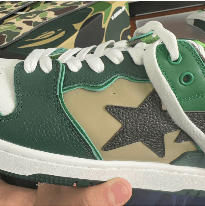 Bape Bape Low-Top Sneakers Size US 13 / EU 46 - 4 Thumbnail
