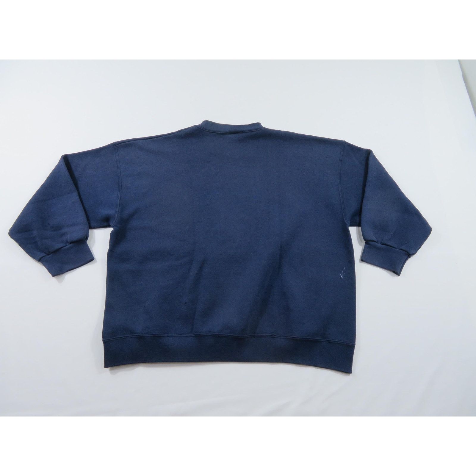 Other Pro Spirit Plain Blank Sweatshirt 50/50 Navy Blue Sz 2XL 90s Size US XXL / EU 58 / 5 - 2 Thumbnail