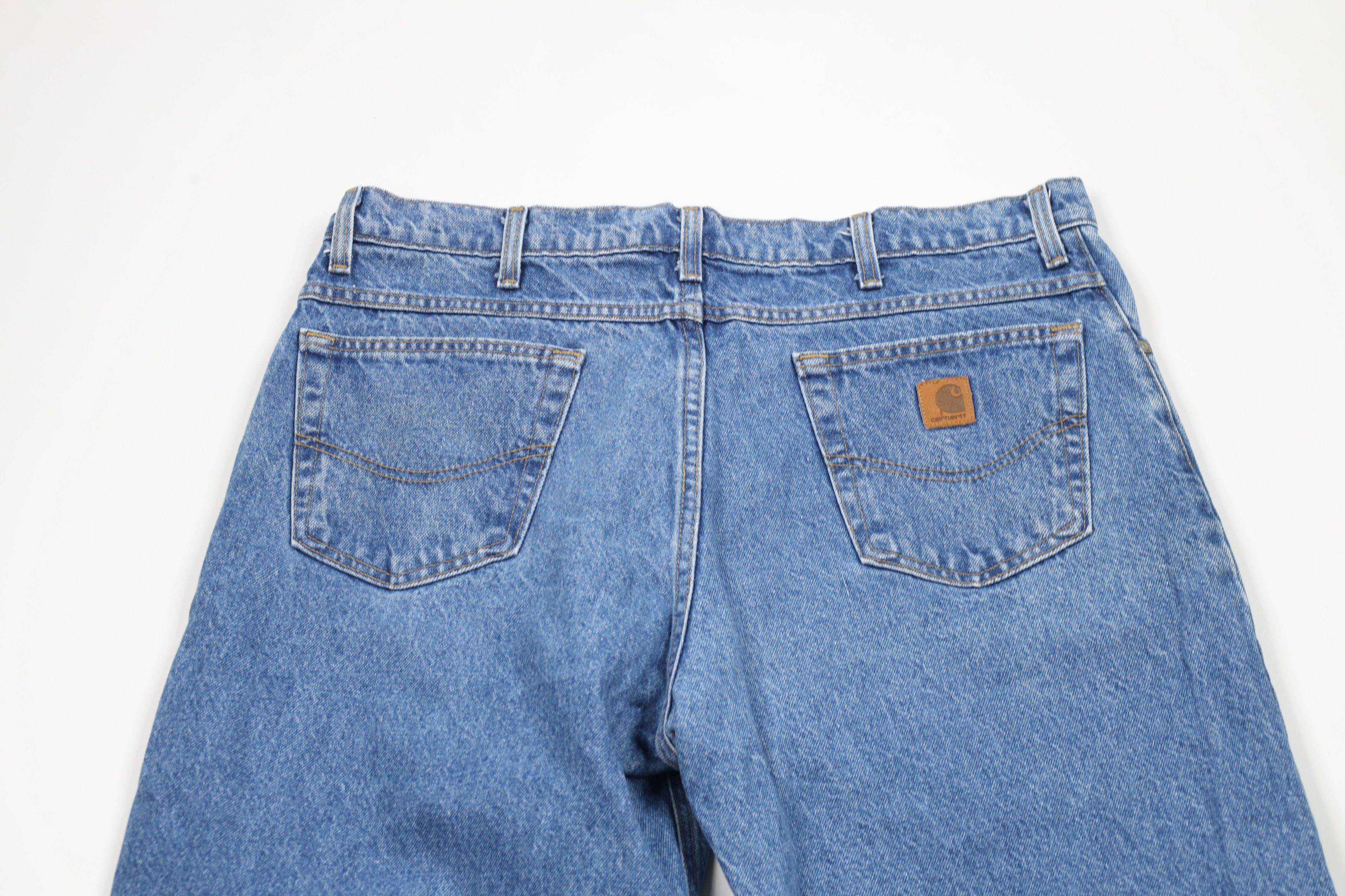 Carhartt × Vintage Vintage Y2K 2000 Carhartt Spell Out Straight Leg Jeans USA Size US 40 / EU 56 - 8 Thumbnail
