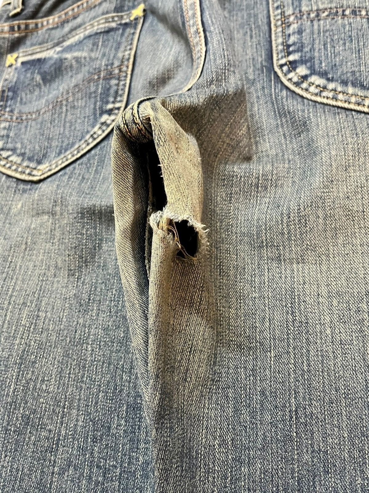 Lee × The Brooklyn Circus Vintage Lee Riders Selvedge Mudwash Denim Size US 36 / EU 52 - 9 Thumbnail